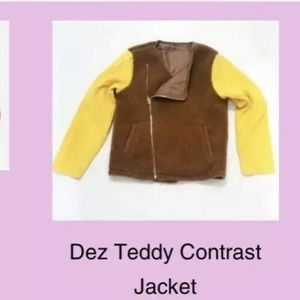 Teddy Contrast Jacket